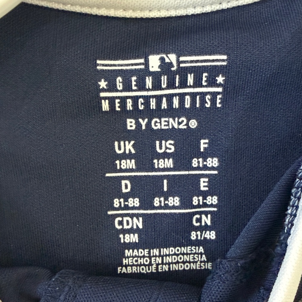 Genuine Merchandise Navy and White Kids Matching Set - Yankees Logo - Picture 2 of 4